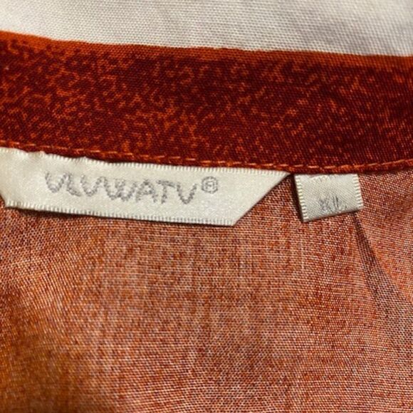 VLVWATV Loud Cuban Collared Casual Party button-down shirt, size XL - Picture 3 of 4